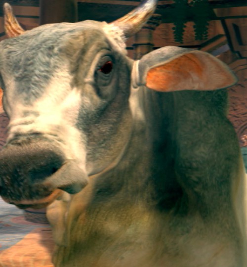 Mystical Nandi Bull Character Animation