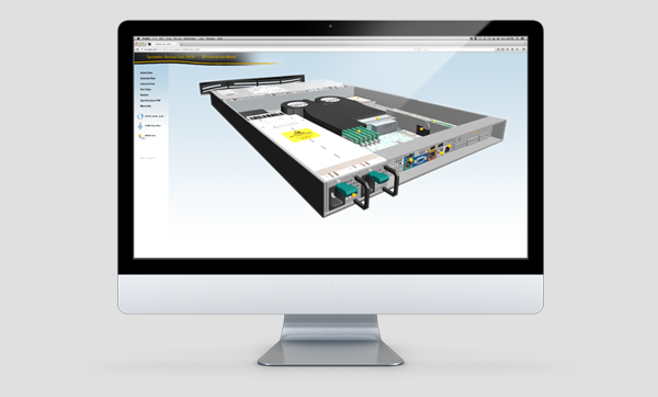 Symantec Backup Exec 3600 WebGL Microsite Design
