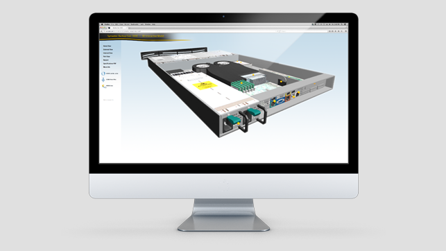 Symantec Backup Exec 3600 WebGL Microsite Design