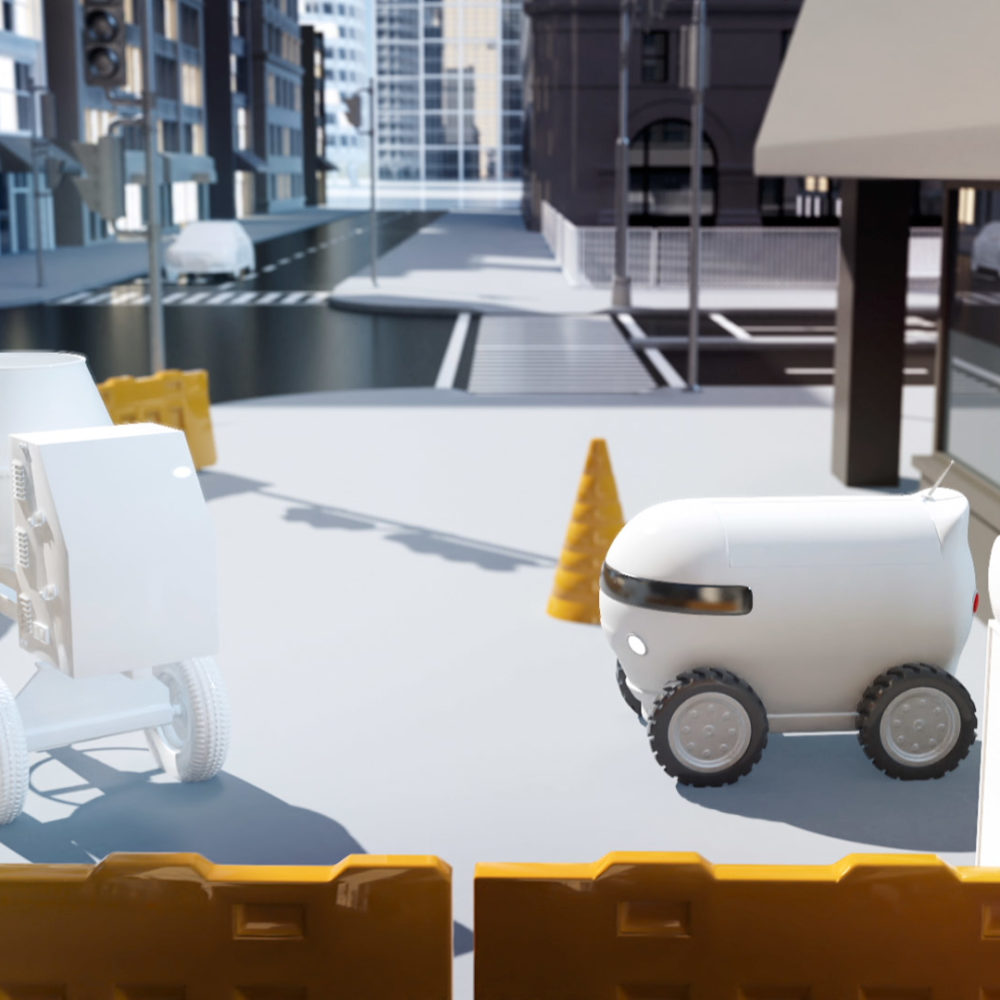 RavenOps Product Video Robot in Construction site