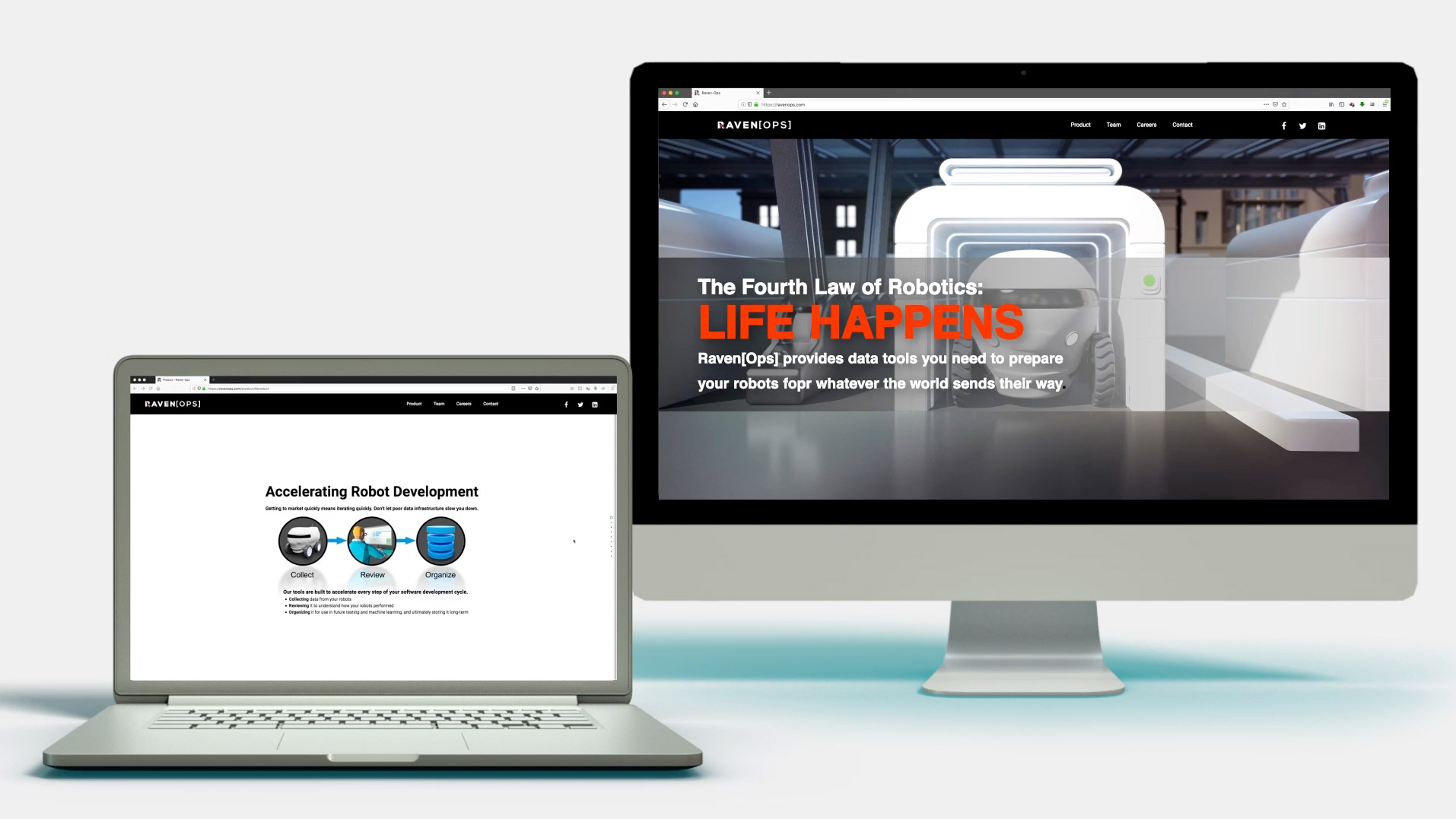 Raven[Ops] Website Design